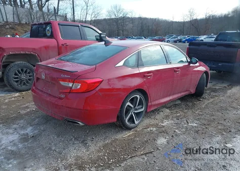 2022 Honda Accord Sport 2.0T from USA, damaged, VIN 1HGCV2F33NA004185